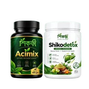 Acimix + Shikodetox Herbal Combo Pack | Natural Digestive & Liver Wellness Support